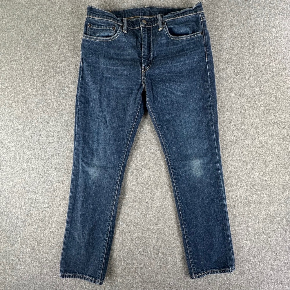 Levi's Jeans Mens 34 511 Slim Fit Dark Wash Blue Stretch Denim 2354-53-08/09/26